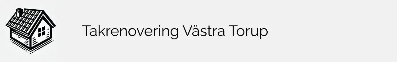 Takrenovering Västra Torup